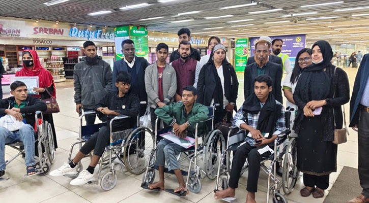 জুলাই বিপ্লবে আহত আরও ৬ জনকে পাঠানো হলো থাইল্যান্ডে