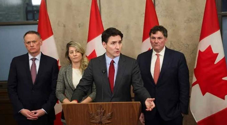 যুক্তরাষ্ট্রের পণ্যে পাল্টা শুল্কের হুঁশিয়ারি কানাডা ও মেক্সিকোর