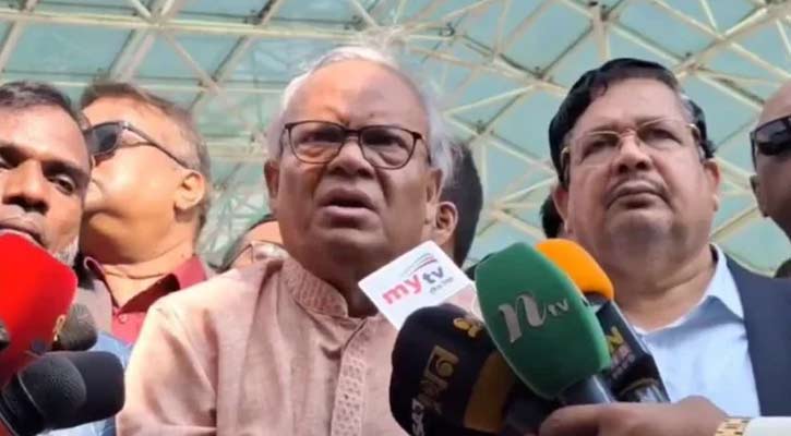 ইউনূস সরকারকে ব্যর্থ হতে দেব না: রিজভী