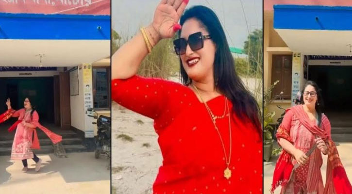 ‘পুলিশ চোরের প্রেমে পড়েছে’ গানে টিকটক করা আ.লীগ নেত্রী গ্রেফতার