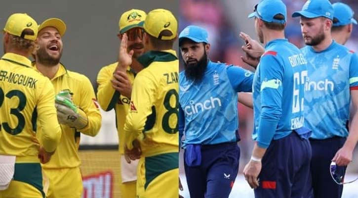 টস জিতে ইংল্যান্ডকে ব্যাটিংয়ে পাঠালো অস্ট্রেলিয়া