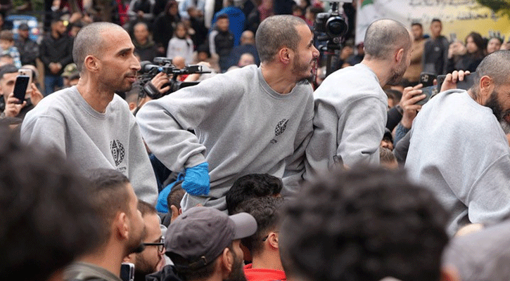 ছয় জিম্মিকে ফেরত পেয়েও ফিলিস্তিনিদের মুক্তি দেয়নি ইসরায়েল