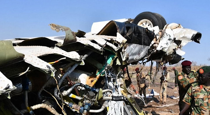 সুদানে সামরিক প্লেন বিধ্বস্ত হয়ে নিহত ৪৬ 