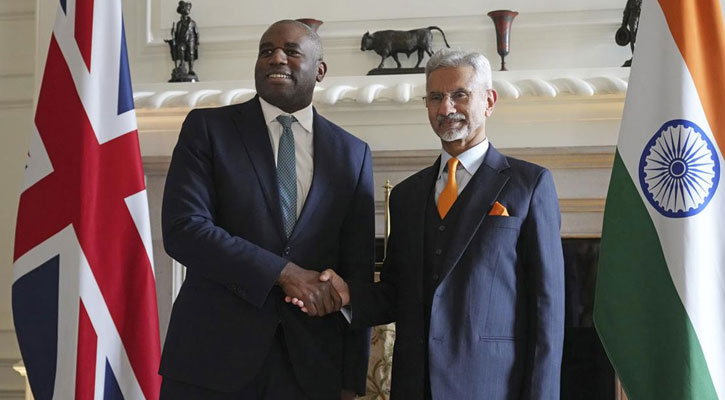 জয়শঙ্কর-ডেভিড ল্যামির বৈঠকে বাংলাদেশ নিয়ে আলোচনা