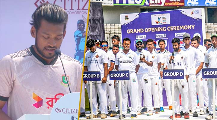 ক্রিকেটারদের শপথ পড়ালেন শান্ত