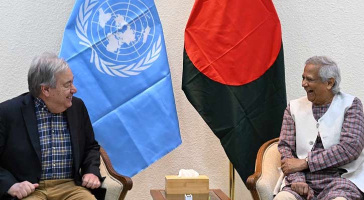 বাংলাদেশের গুরুত্বপূর্ণ সংস্কারে পাশে থাকবে জাতিসংঘ: গুতেরেস