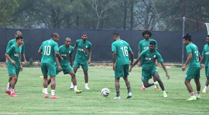 শিলংয়ে টাকা দিয়ে অনুশীলন করতে হচ্ছে বাংলাদেশকে