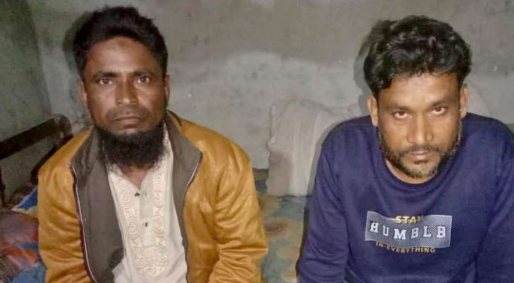 নকল স্বর্ণালঙ্কার সহ জ্বিনের বাদশা চক্রের দুই প্রতারক আটক