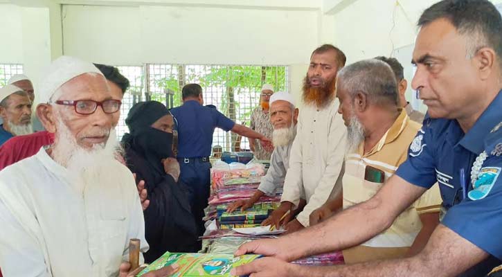 ৬ শতাধিক মানুষকে ‍‍‘ঈদ উপহার‍‍’ দিল প্রবাসী যুবক