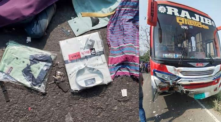 ঈদের উপহার দিতে গিয়ে বাসচাপায় নিহত ৩ ভাই 