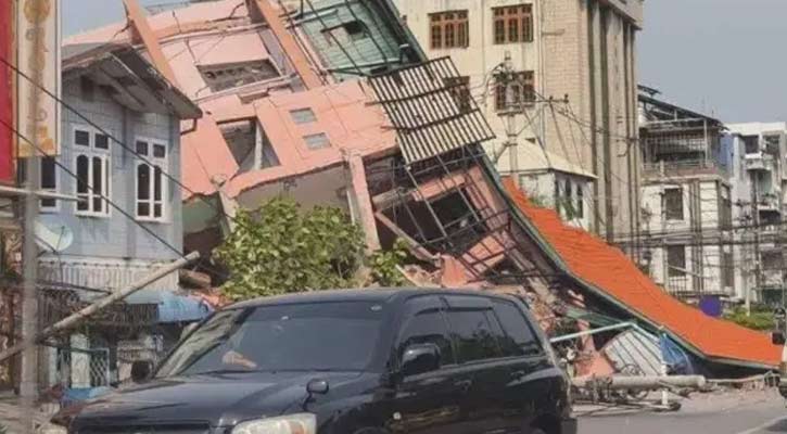 মিয়ানমারে ভূমিকম্পে মৃত বেড়ে ১৭০০