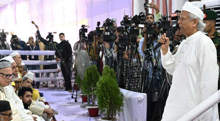 জাতীয় ঐক্য অটুট রাখার আহ্বান প্রধান উপদেষ্টার