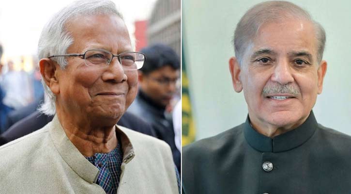 ড. ইউনূসকে শেহবাজের ফোন, পাকিস্তান সফরের আমন্ত্রণ