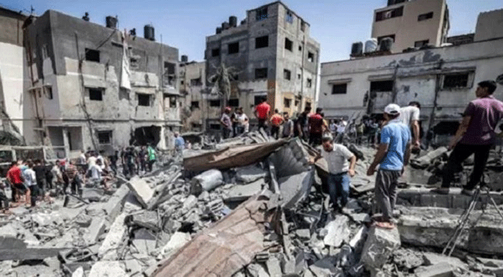 গাজায় ইসরায়েলি হামলায় একই পরিবারের ৬ জনসহ নিহত ২৪