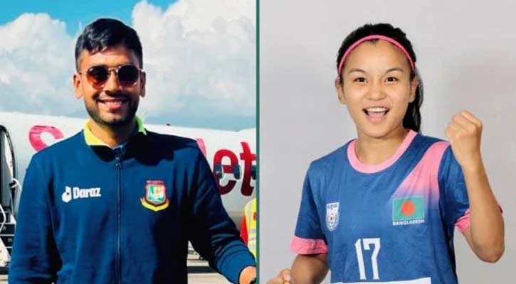 বর্ষসেরা ক্রীড়াবিদ মিরাজ, দর্শকদের পছন্দে সেরা ঋতুপর্ণা