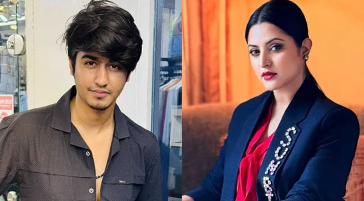 সম্পর্কে দ্বন্দ্বের গন্ধ, কাকে ‘ব্লাকমেইলার’ বললেন পরীমণি? 