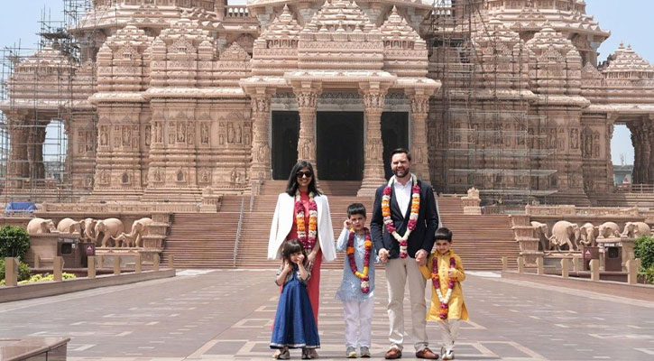 ভারত সফরে মার্কিন ভাইস প্রেসিডেন্ট জেডি ভ্যান্স 