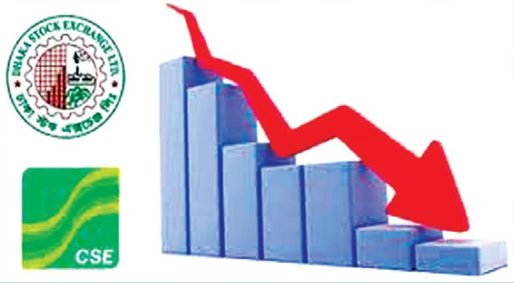 শেয়ারবাজারে টানা পতনে সূচক ৫ হাজারের নিচে