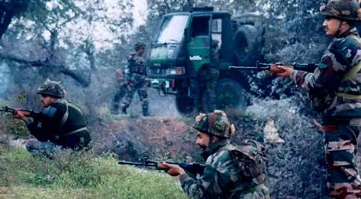 লাইন অব কন্ট্রোলে ভারত-পাকিস্তান গোলাগুলি 