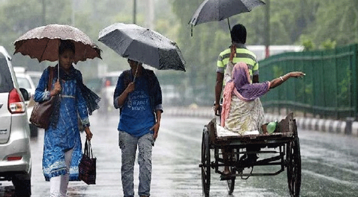 ঢাকাসহ সারা দেশে বৃষ্টির পূর্বাভাস