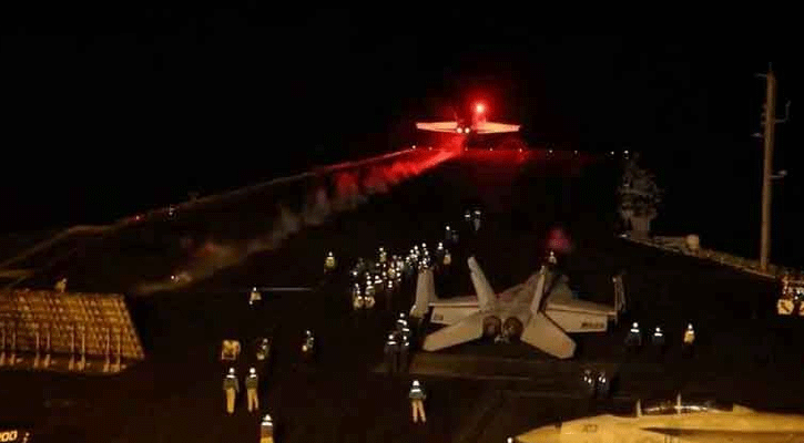 ইয়েমেনে দফায় দফায় হামলা চালিয়েছে যুক্তরাষ্ট্র