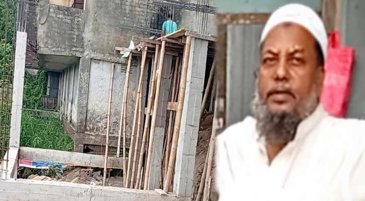 সোনারগাঁওয়ে নিষেধাজ্ঞা অমান্য করে সরকারি জায়গায় স্থায়ী ভবন নির্মাণ