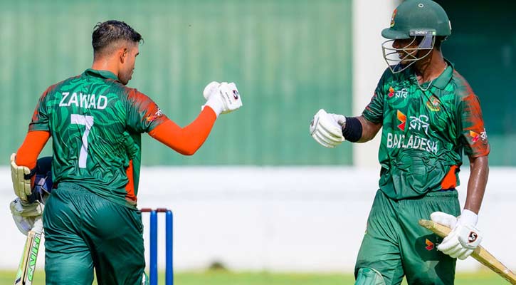 এক সেঞ্চুরিতে শ্রীলঙ্কাকে রেকর্ড রানের লক্ষ্য দিলো বাংলাদেশ