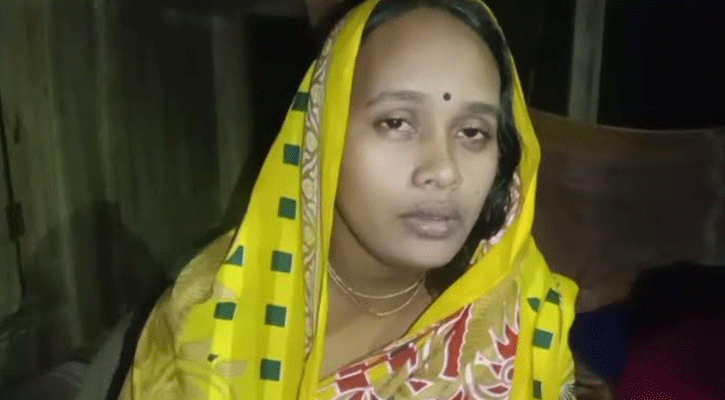 দুইদিন ধরে একসন্তানের মায়ের অনশনের পর বিয়ে 