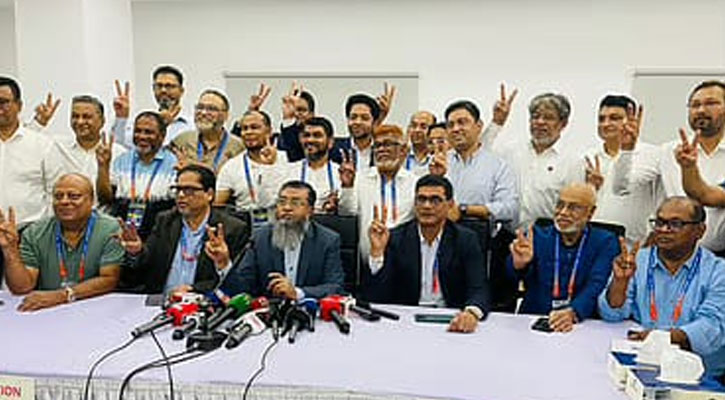 বিকেএমইএ নির্বাচনে প্রোগ্রেসিভ নিট অ্যালায়েন্সের পূর্ণ প্যানেলে বিজয়ী