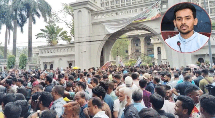 উপদেষ্টা আসিফ মাহমুদকে নগর ভবনে অবাঞ্ছিত ঘোষণা