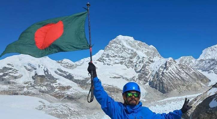 বিশ্বরেকর্ড গড়ে শাকিলের এভারেস্ট জয়