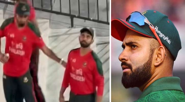 হারের পর দর্শকদের গালি, শামীমকে আটকালেন তানজিম