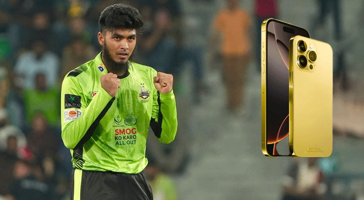 লাহোরের মালিক রিশাদকে বললেন, আমি তোমাকে ভালোবাসি, দিলেন গোল্ডেন আইফোন