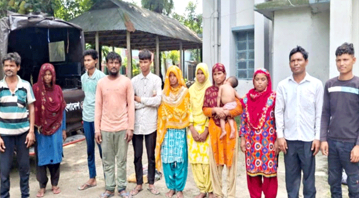 ভুরুঙ্গামারী সীমান্তে ১২ জনকে পুশইন বিএসএফের