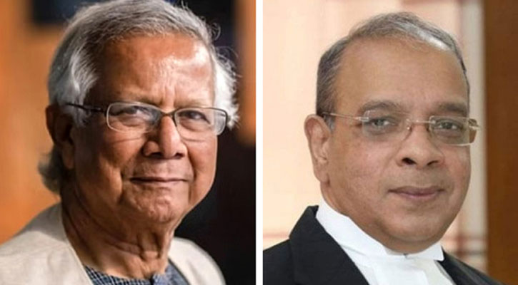 প্রধান উপদেষ্টার সঙ্গে প্রধান বিচারপতির বৈঠক