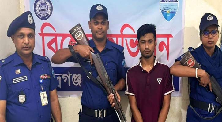 লক্ষ্মীপুরে সন্ত্রাসী ইমরান গ্রেপ্তার 