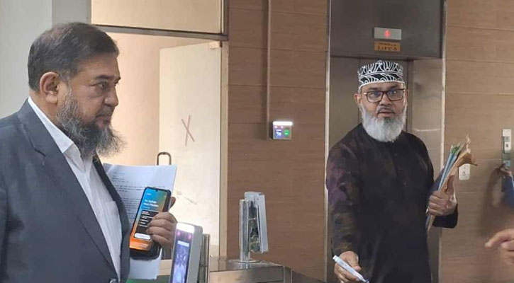 সিইসির সঙ্গে সাঈদীপুত্র মাসুদের সাক্ষাৎ