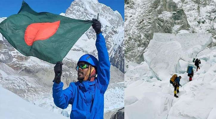 দেশে ফিরেছেন এভারেস্টজয়ী শাকিল