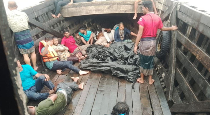 মেঘনায় ট্রলার ডুবি, ১জনের মৃত্যু, নিখোঁজ ৮