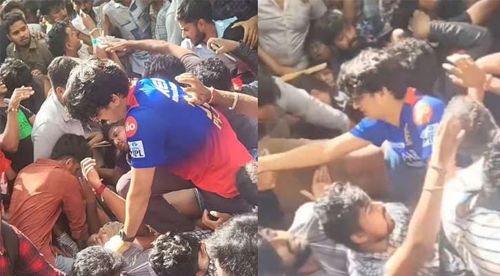 আইপিএলের শিরোপা উৎসবে পদদলন, নিহত ১১