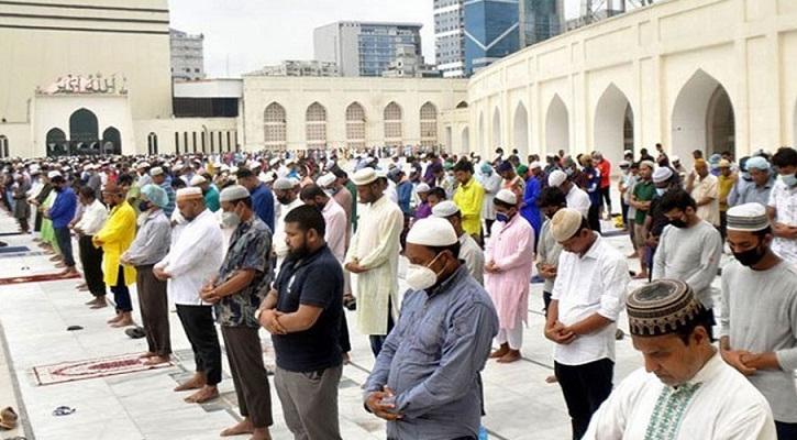 ঢাকায় কখন কোথায় ঈদের জামাত