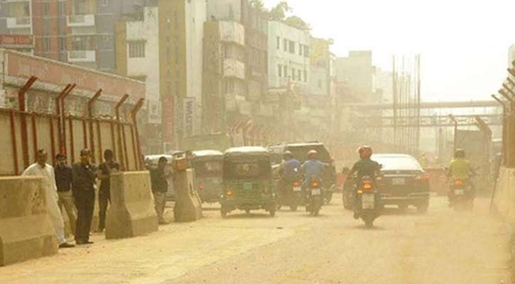 দূষিত বায়ুর শহরে ঢাকা পঞ্চম, শীর্ষে দিল্লি