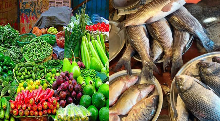 ঈদ ভাঙা বাজারে সবজিতে স্বস্তি, মাছের দাম চড়া