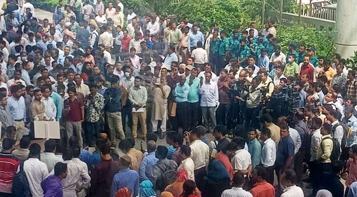 এনবিআর চেয়ারম্যানের অপসারণ দাবিতে ২৮ জুন থেকে কমপ্লিট শাটডাউন