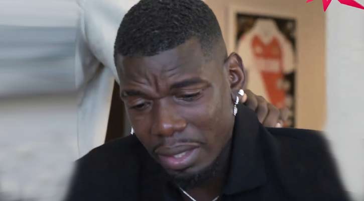 চুক্তি সই করতে গিয়ে কাঁদলেন পগবা