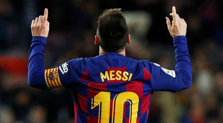 অবশেষে বার্সেলোনা থেকে পাওনা বুঝে পেলেন মেসি