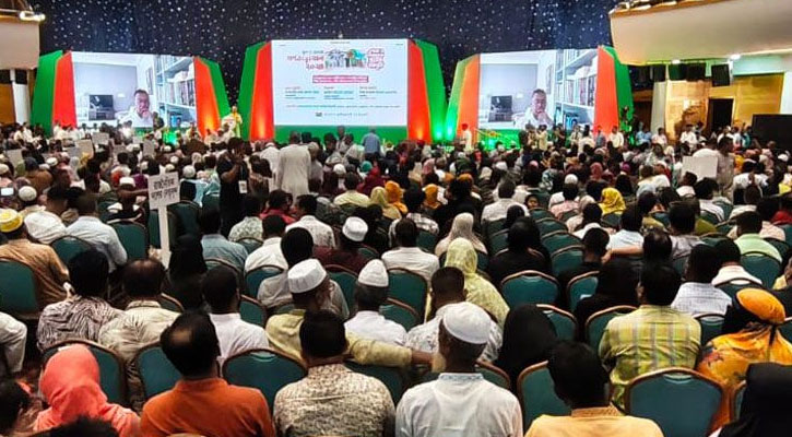 গণঅভ্যুত্থানের বর্ষপূর্তিতে চলছে বিএনপির আলোচনা সভা