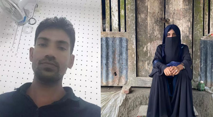 বরগুনায় অন্যত্র বিয়ের খবর পেয়ে প্রেমিকের বাড়িতে প্রেমিকার অনশন