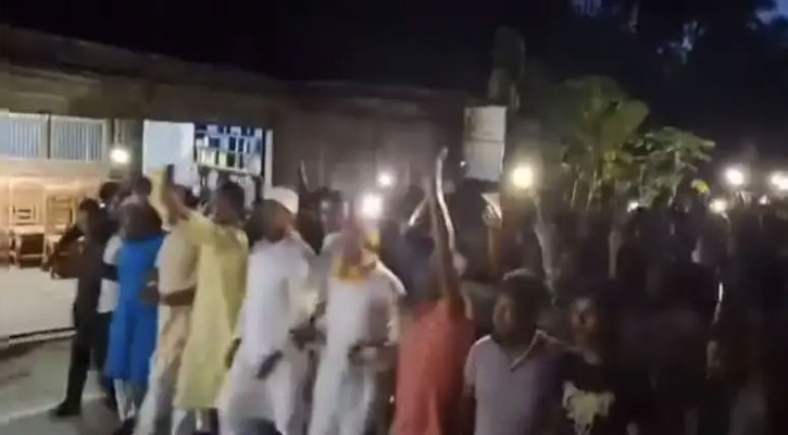 ৫০ লাখ টাকা লেনদেনে পাঁতানো তফসিলের অভিযোগ, প্রতিবাদে একাংশের বিক্ষোভ 