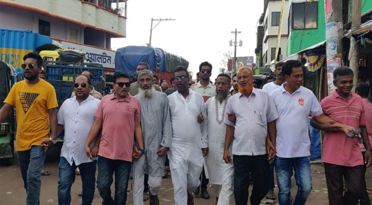 হিলিতে স্বেচ্ছাসেবক দলের ৪৫তম প্রতিষ্ঠা বার্ষিকী পালিত